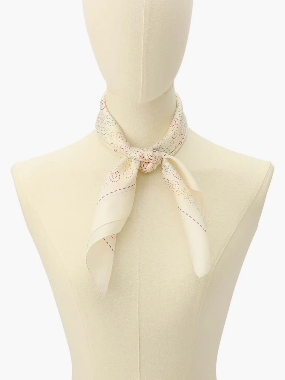 NWT 🌈 Coach Stitch Print Square Silk Bandana